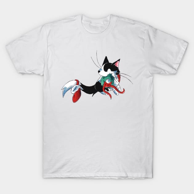 Dapper for the Holidays T-Shirt by KristenOKeefeArt